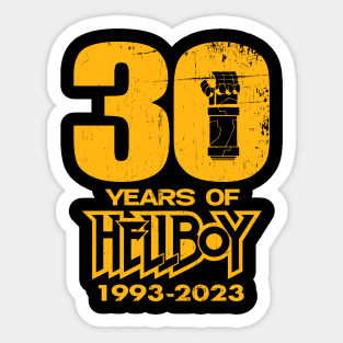 HELLBOY - 30 years Sticker